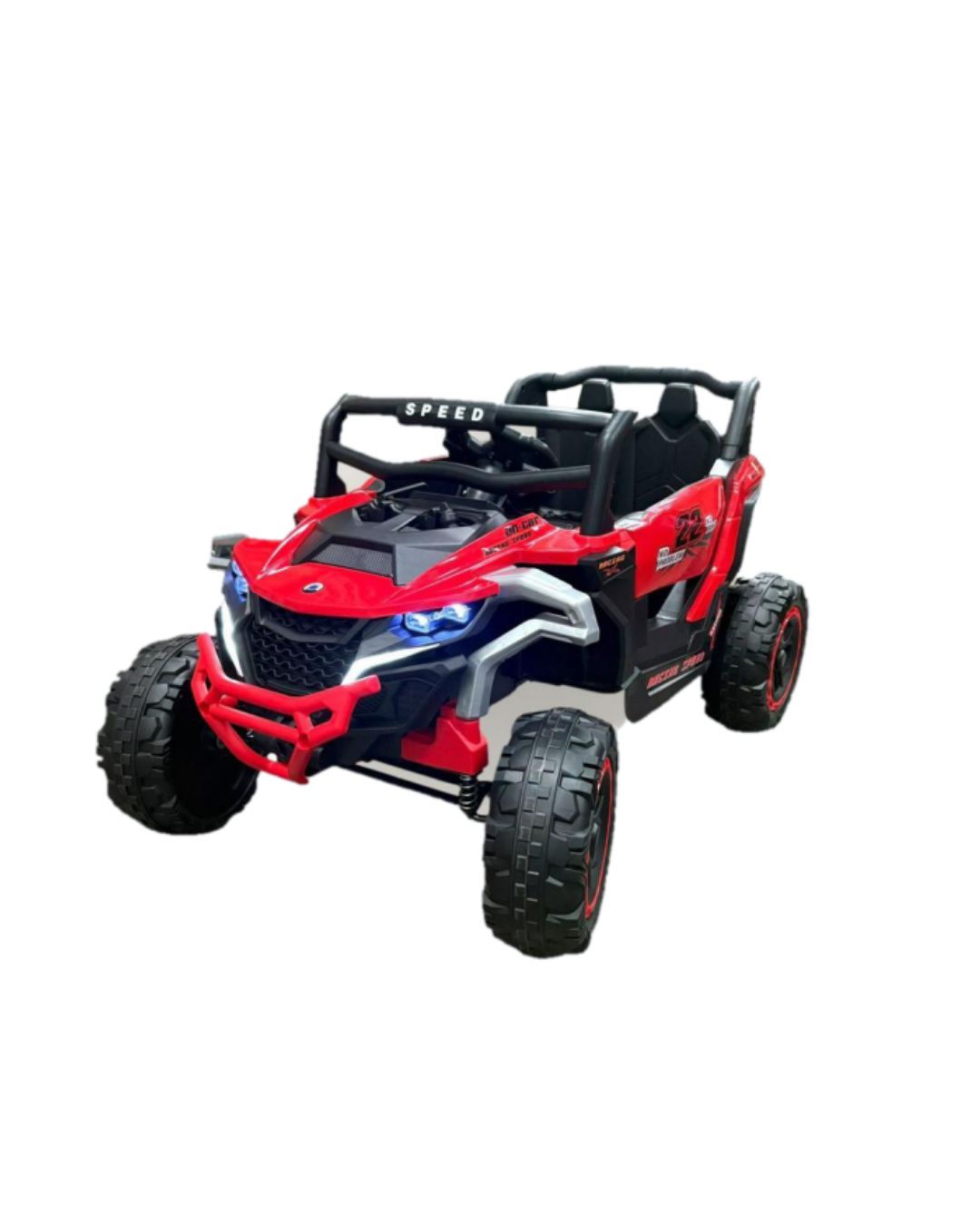 CARRITO ELECTRICO ROJO