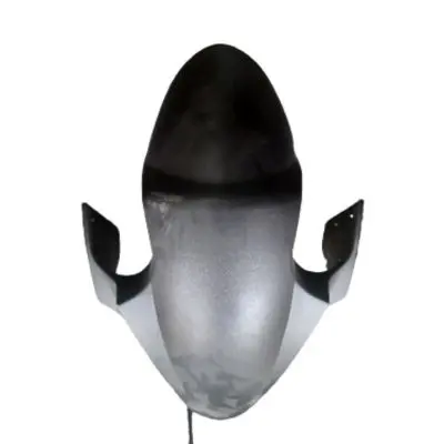 Guardabarro Delantero Gris Plata Moto Scooter Automática