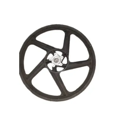Rin Delantero 18 x 1.40 Aleación 5 Aspas Paleta Negro 5 Huecos Disco Moto