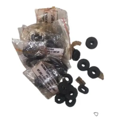 Kit Gomas De Tapas Laterales Amortiguador Moto Set 4 Piezas