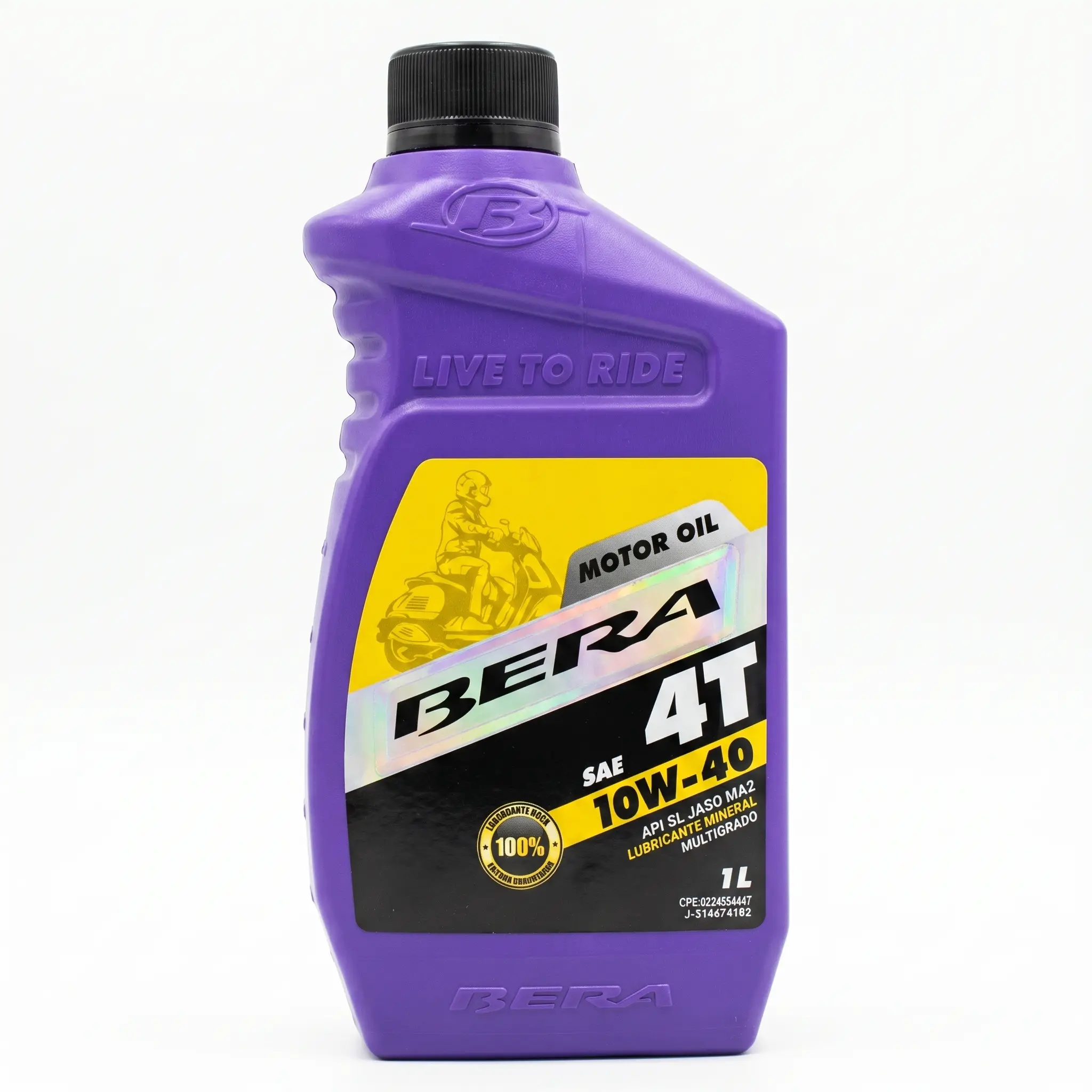 Kit de Aceite Bera 4T 10W-40 Full Sintético (1L) - Imagen 2