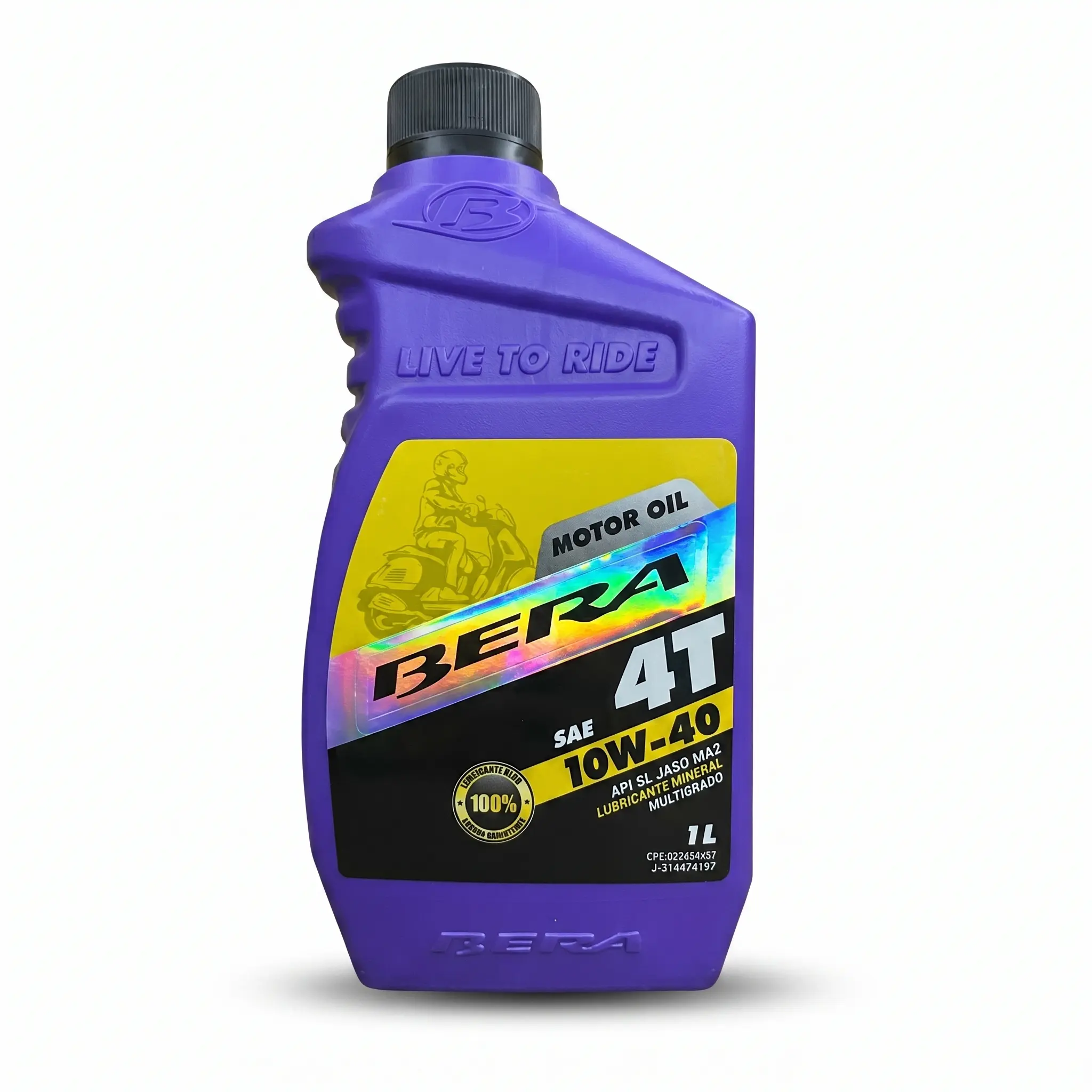 Kit de Aceite Bera 4T 10W-40 Full Sintético (1L) - Imagen 3