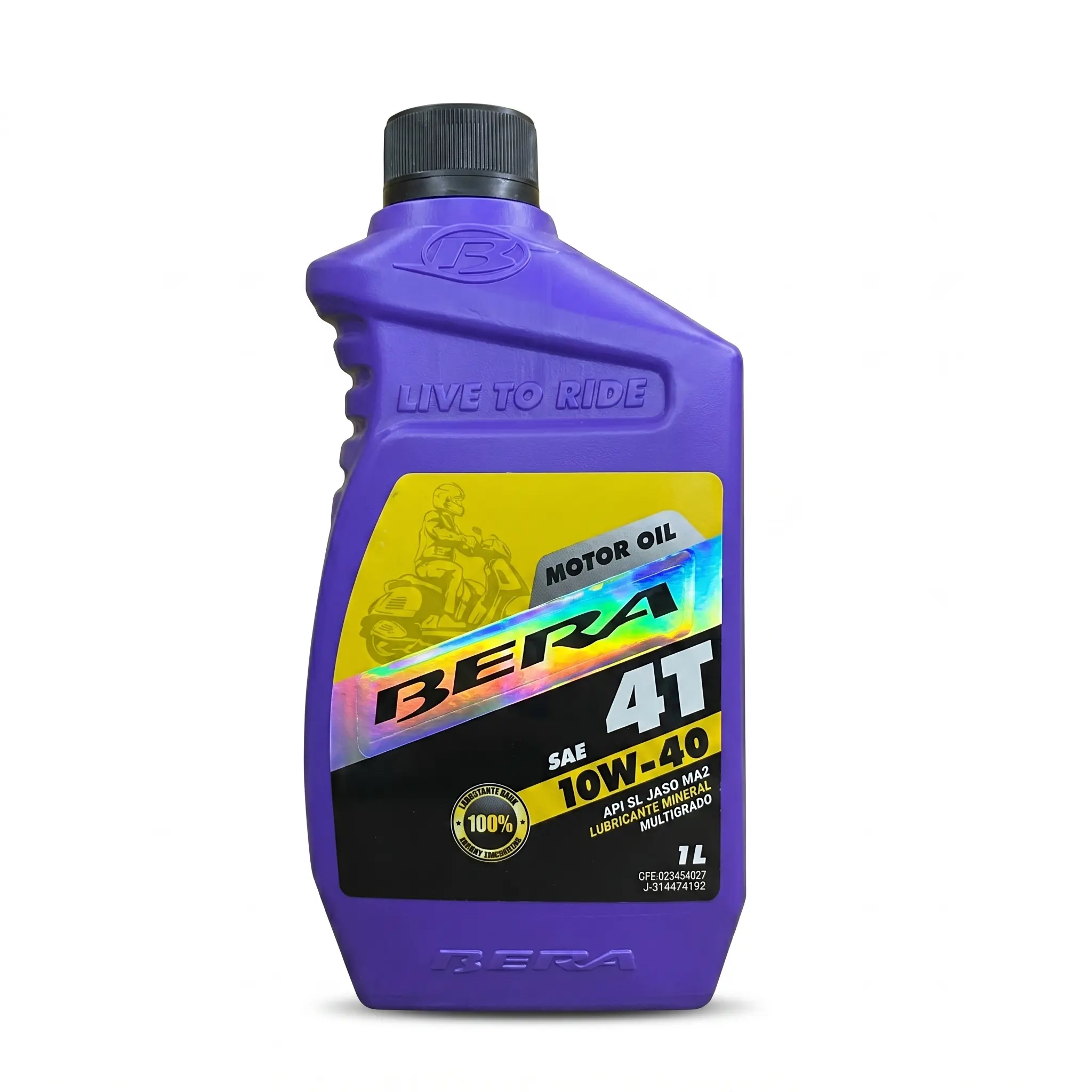 Kit de Aceite Bera 4T 10W-40 Full Sintético (1L) - Imagen 4