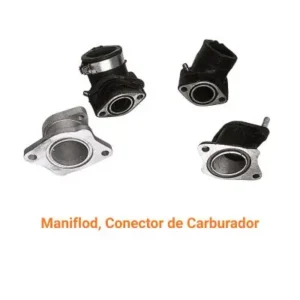 Manifold Tubo Colector Admisión Carburador Moto Varios Modelos
