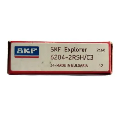 Rodamiento o Rolinera SKF Explorer 6204-2RSH/C3 (20x47x14 mm) Multiaplicación Moto Bera Y Horse